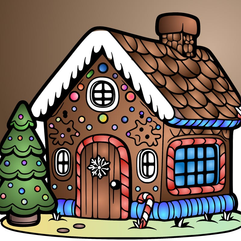 gingerbread house