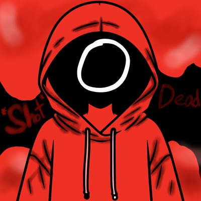 faceless girl in hoodie