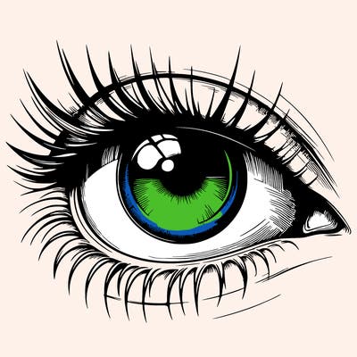realistic eye