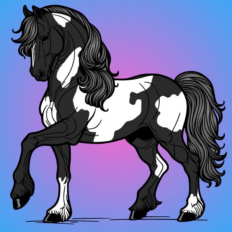 andalusian stud horse