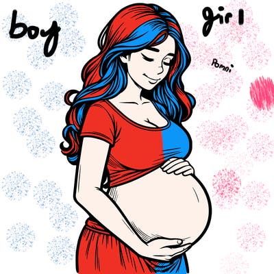 woman heavily pregnant realistic