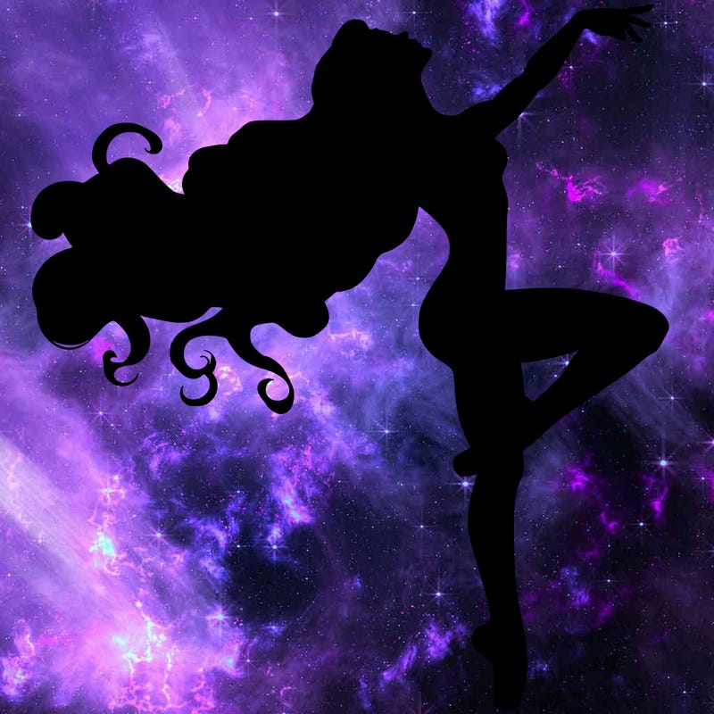 realistic woman dancer