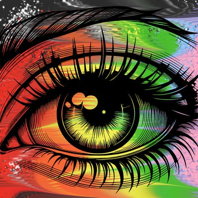 realistic eye
