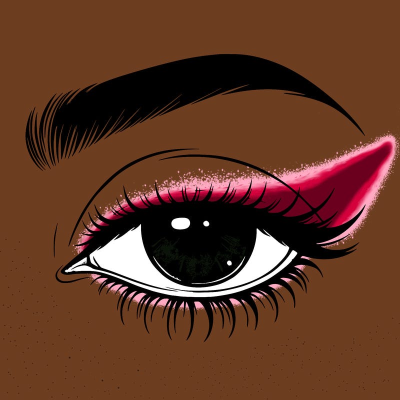 eye closed realistic