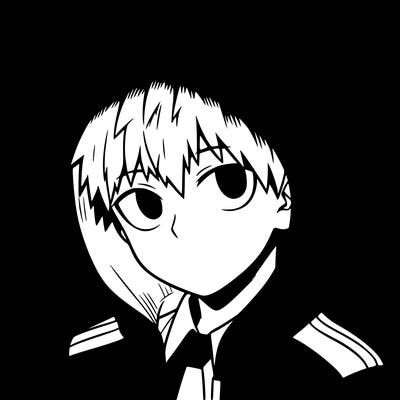 manga character with a hoodie