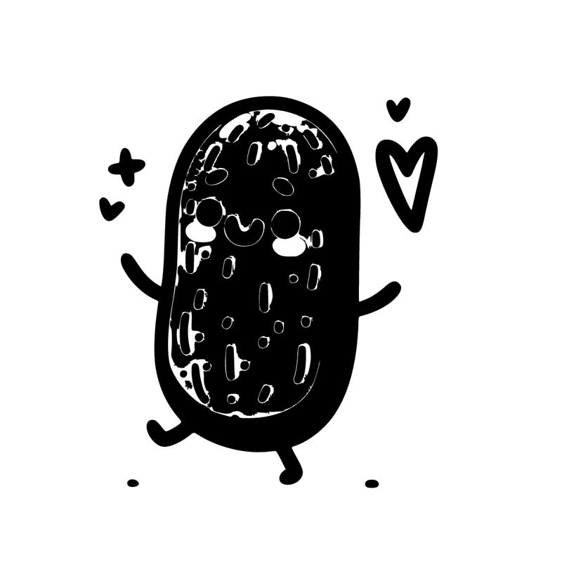 a cute pickle