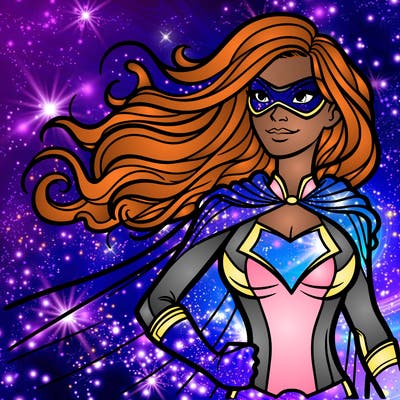 superhero woman