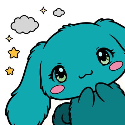 anime cinnamoroll cute fluffy