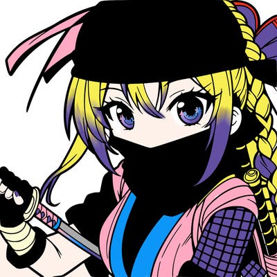 manga girl ninja