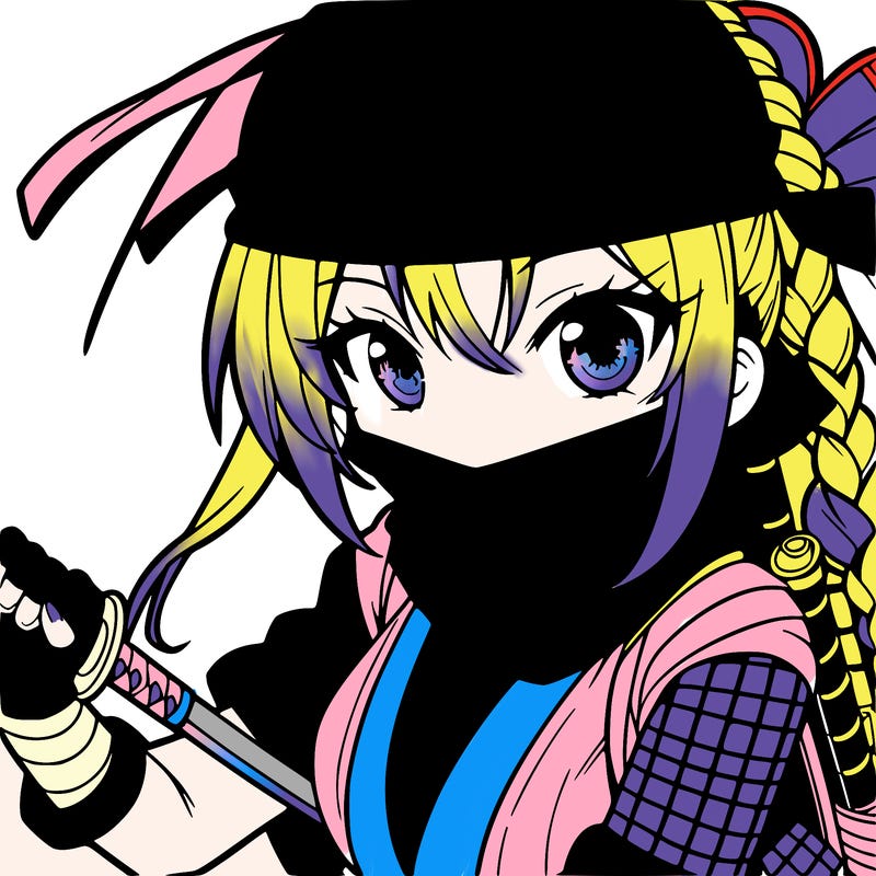 manga girl ninja