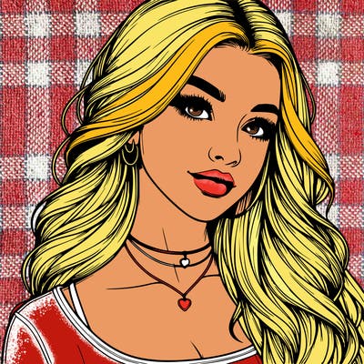 detailed realistic girl