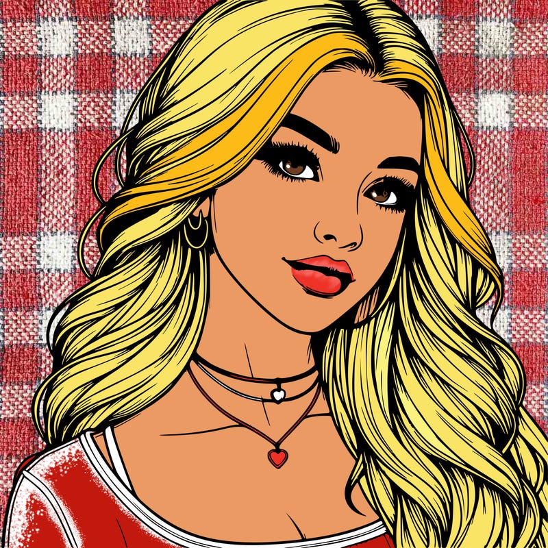 detailed realistic girl