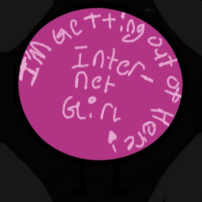 a plain circle with nothing else