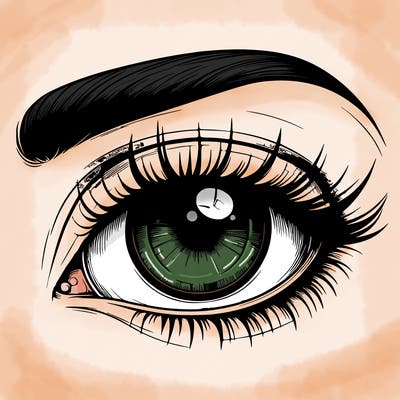 realistic eye