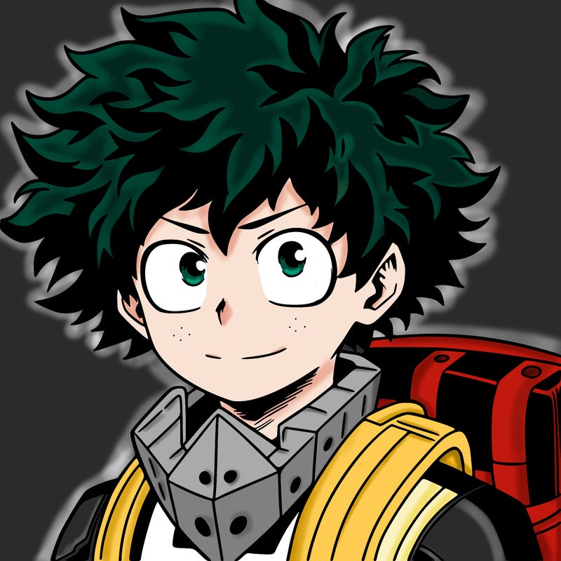 deku anime my hero academia