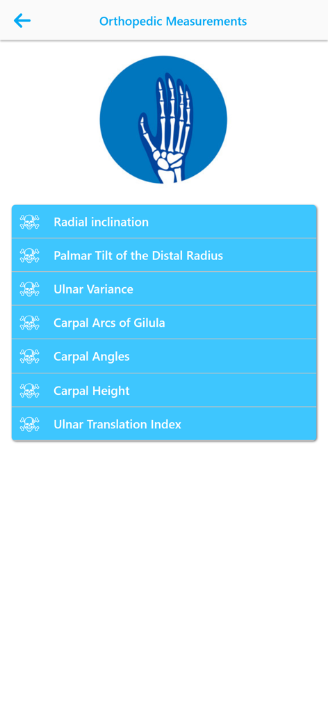 Orthopedic Clinical Signs Lite - Medical App | MWM