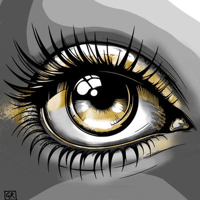 realistic eye