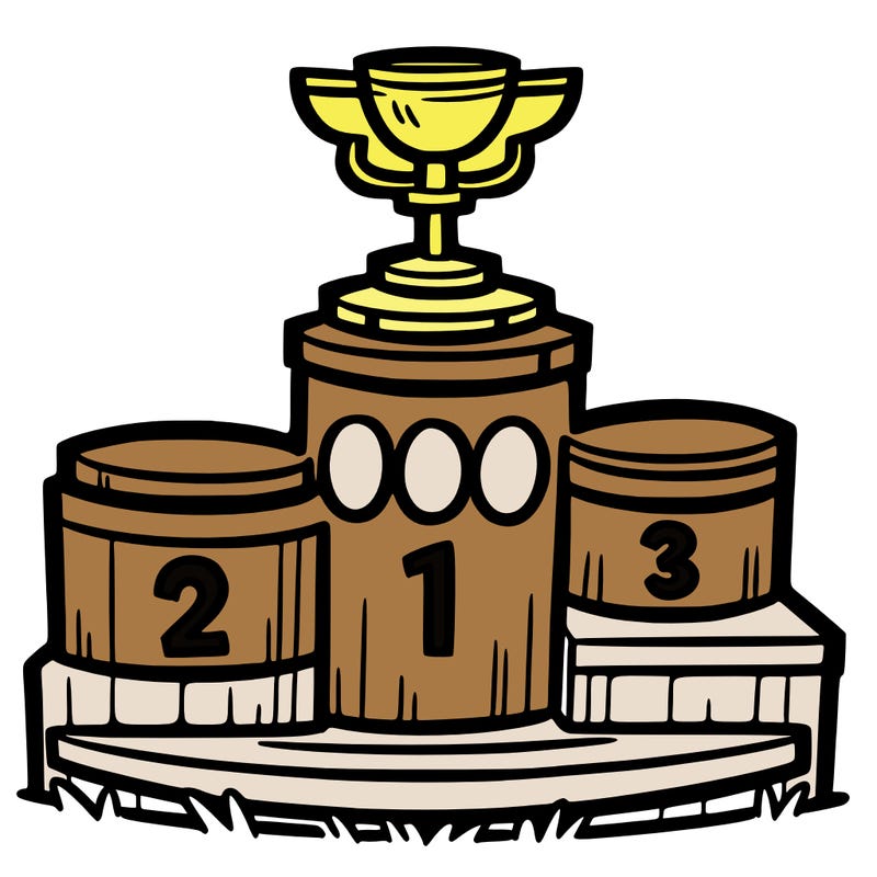 olympic podium