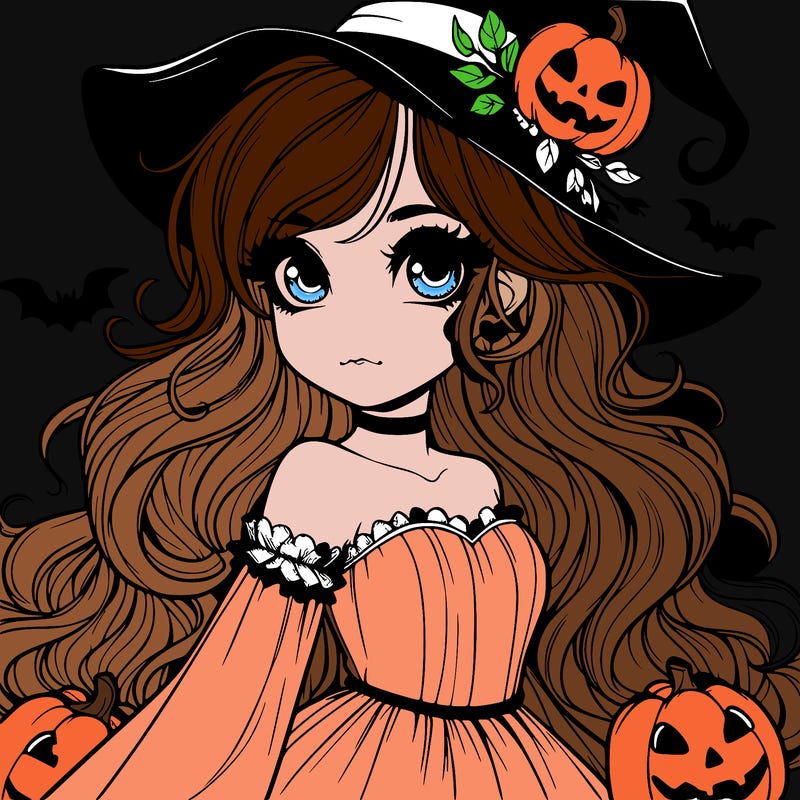 realistic girl halloween
