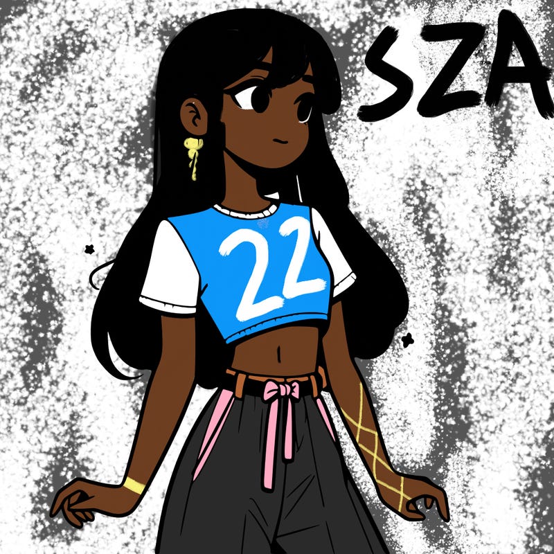 girl in a cute crop top