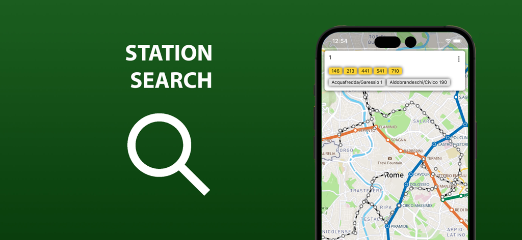 Public transport map Valencia - 발렌시아 교통 지도 앱의 역 및 경로 검색 인터페이스