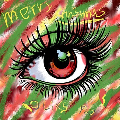 realistic eye long eylashes