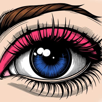 realistic eye