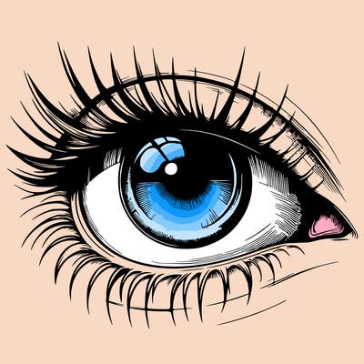 realistic eye