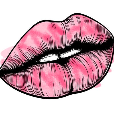 realistic lips