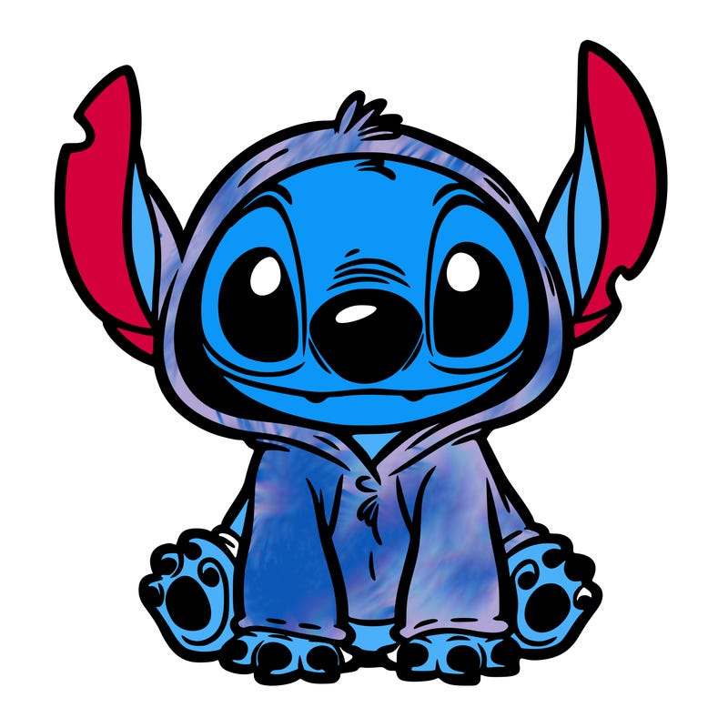 stitch in a dog costume