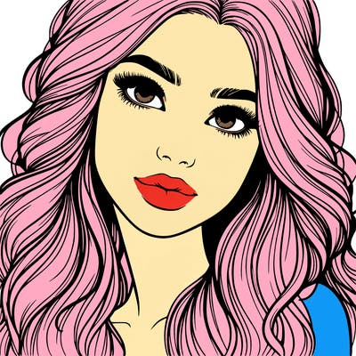 beautiful realistic girl