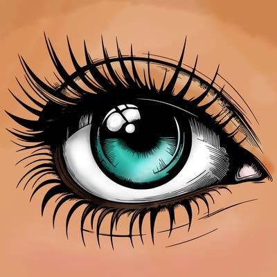 realistic eye