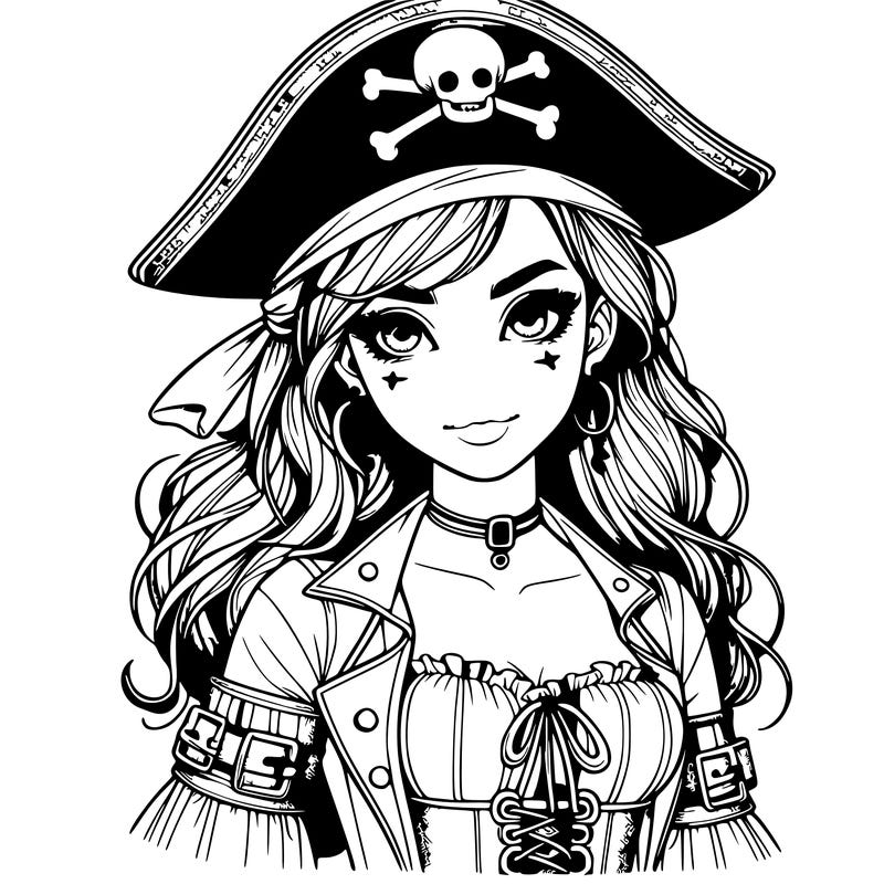 realistic pirate girl
