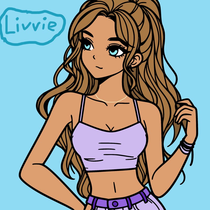 girl in crop top
