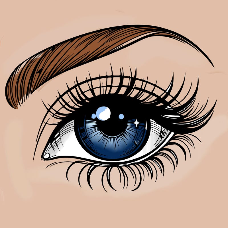 a beautiful eye