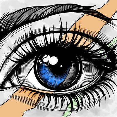 realistic eye