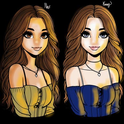 realistic pretty girl