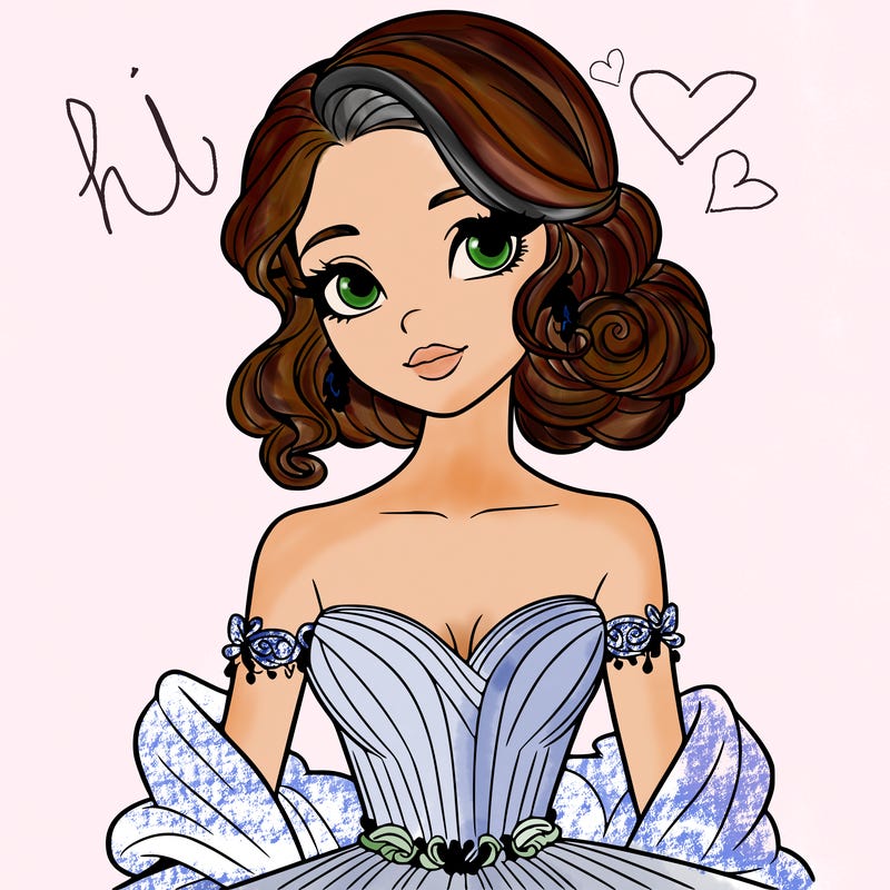 a pretty elegant lady