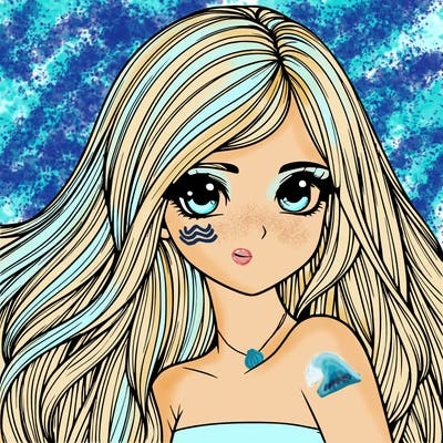 realistic girl pretty long hair