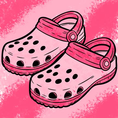 crocs right next to each other