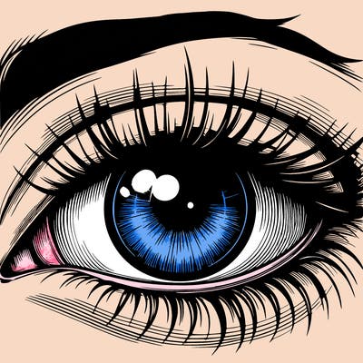realistic eye