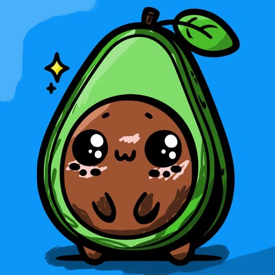 cute avocado