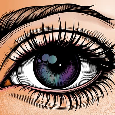 realistic eye