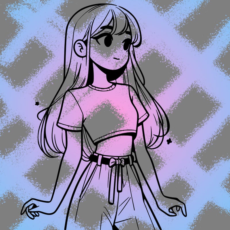 girl in a cute crop top