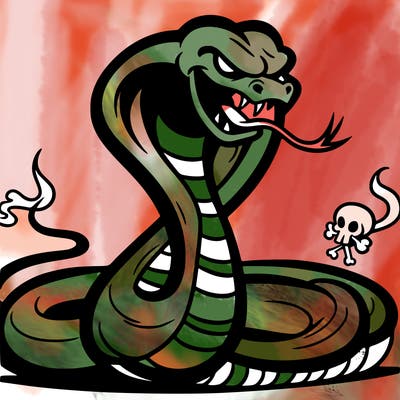 evil snake
