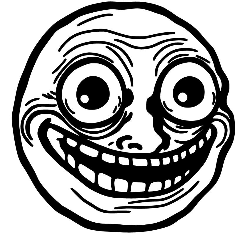 creepy face