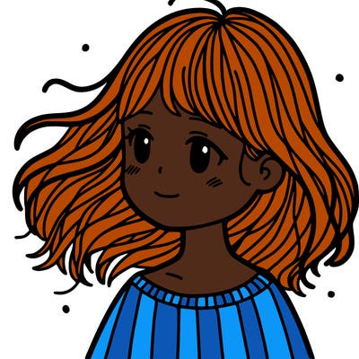 girl with hair
