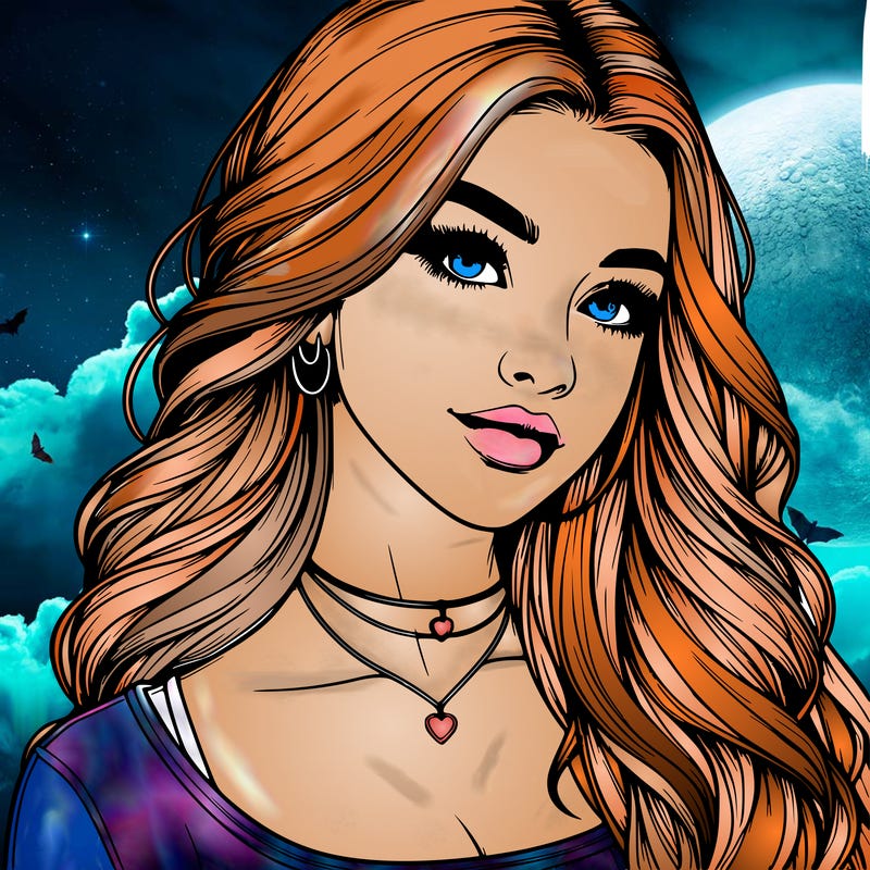 detailed realistic girl