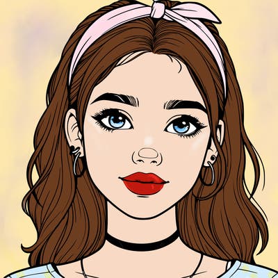 realistic teenage girl