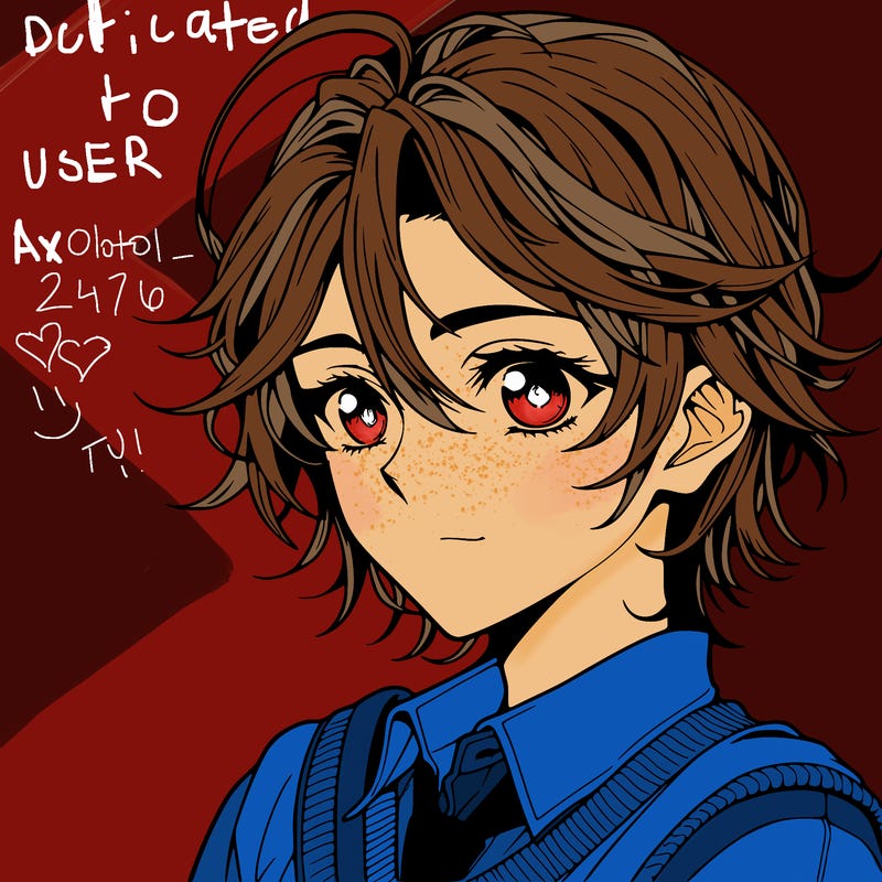 realistic manga character